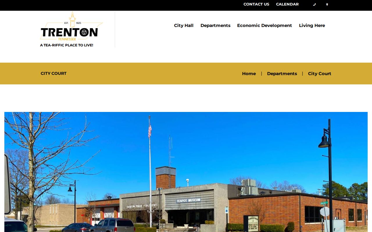Trenton court docket schedule payment and courtroom rules